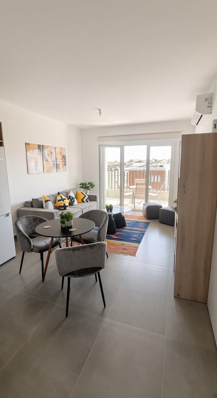 Modern 1-bedroom furnished apartment in Ypsonas photo 9