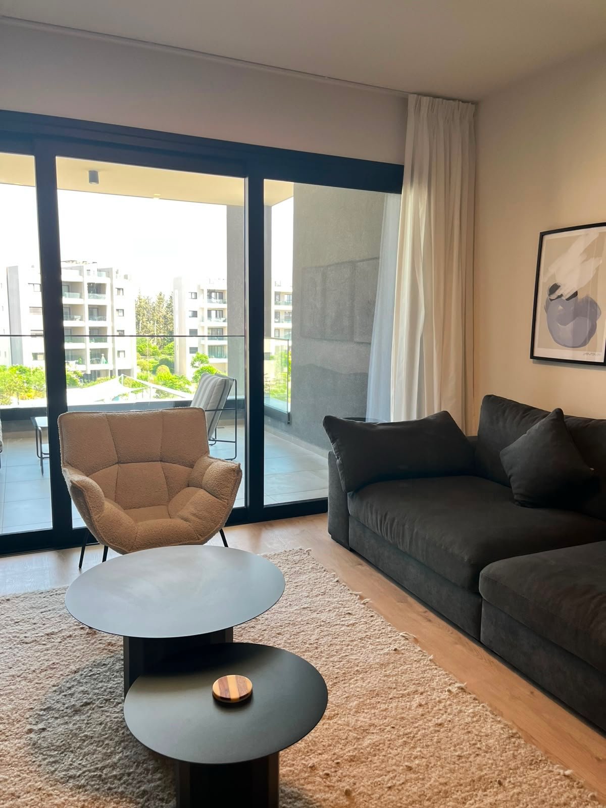 2-bed apartment with garden and lift in Tserkezoi, Limassol photo 2