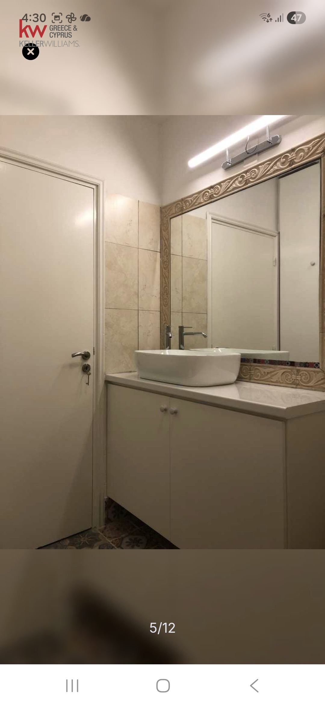 3-bed partly furnished apartment with sea view in Deryneia photo 5