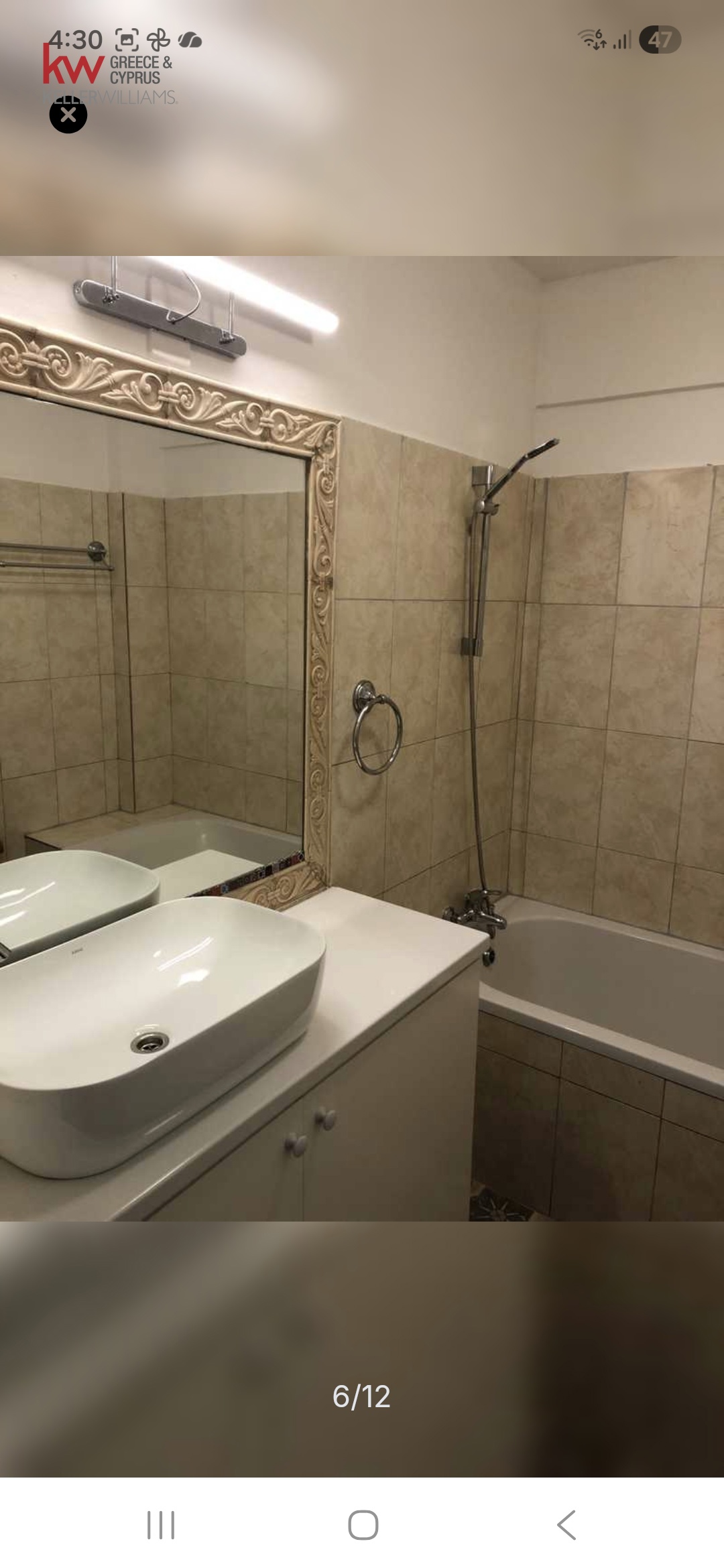 3-bed partly furnished apartment with sea view in Deryneia photo 6