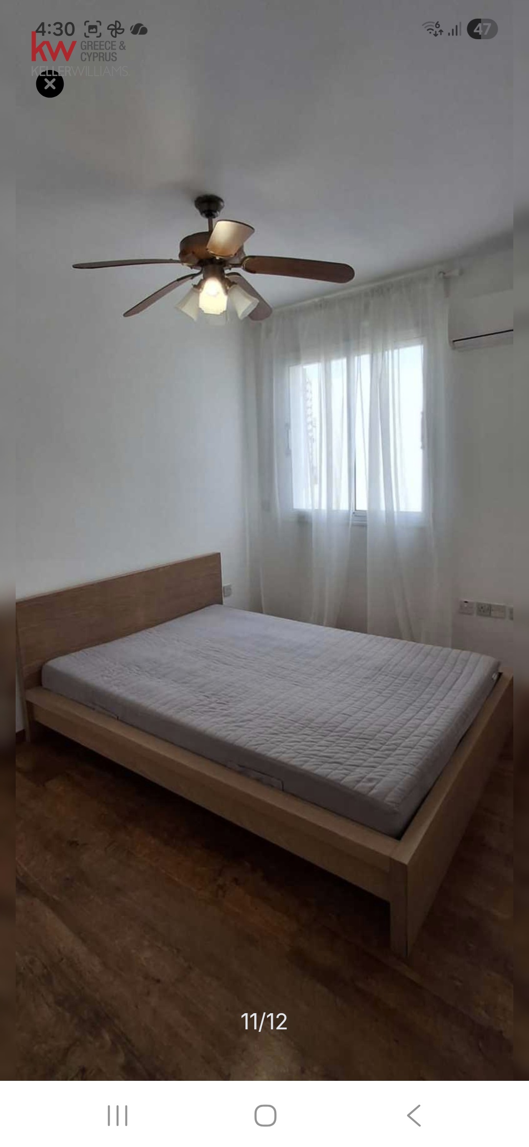 3-bed partly furnished apartment with sea view in Deryneia photo 11