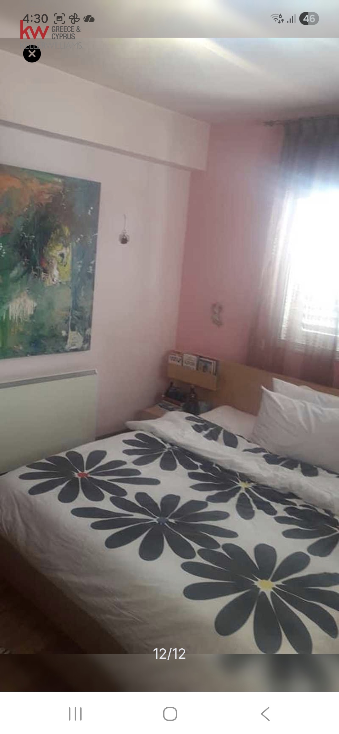 3-bed partly furnished apartment with sea view in Deryneia photo 12