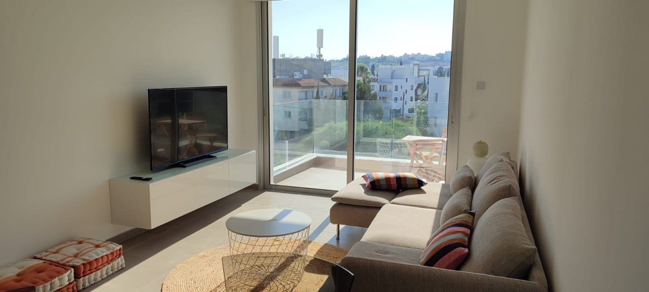 FOR RENT 1-BEDROOM APARTMENT-AGLANTZIA