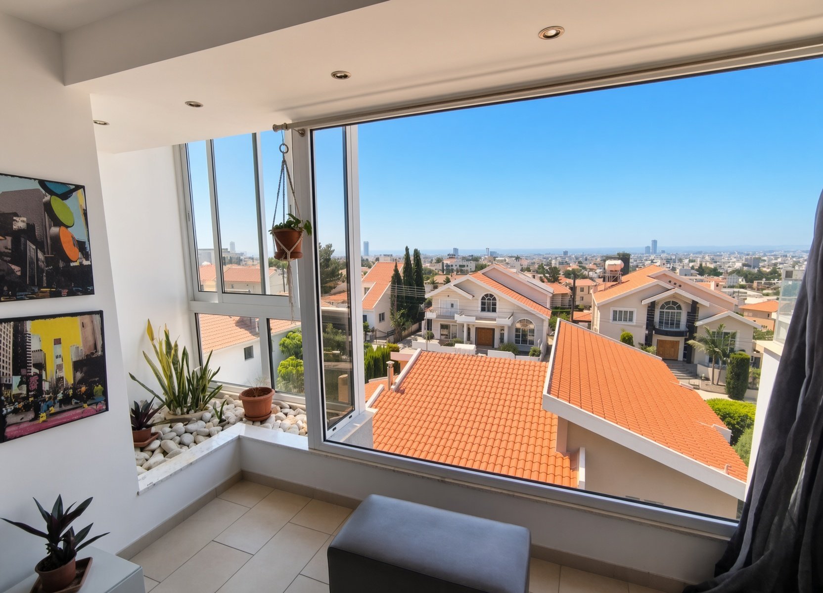 Modern 3-Bedroom Penthouse in Panthea, Limassol