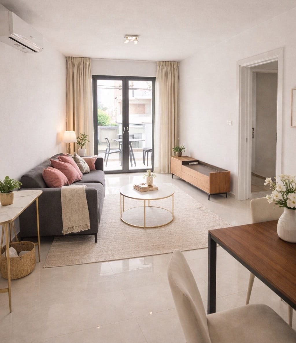 Modern 2-Bedroom Apartment in Kontovathkeia, Limassol