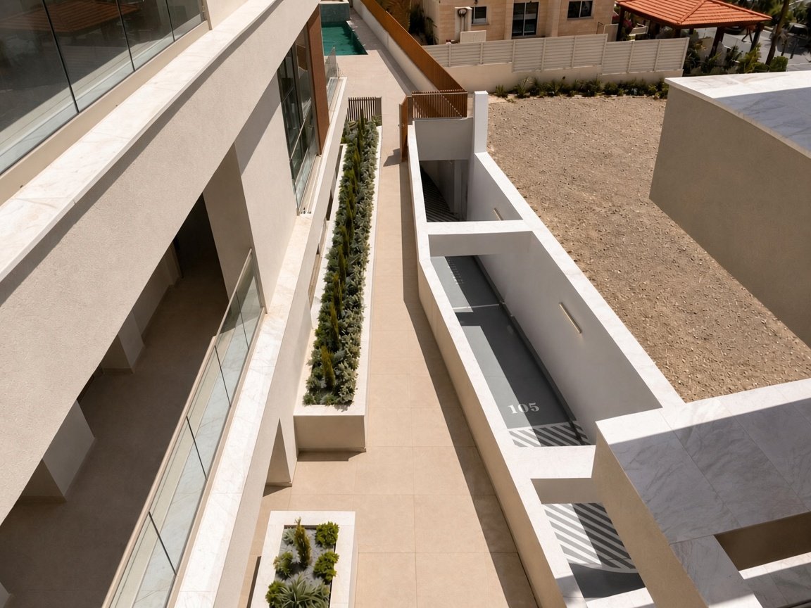 3-bed apartment with pool and sea view in Germasogeia photo 3