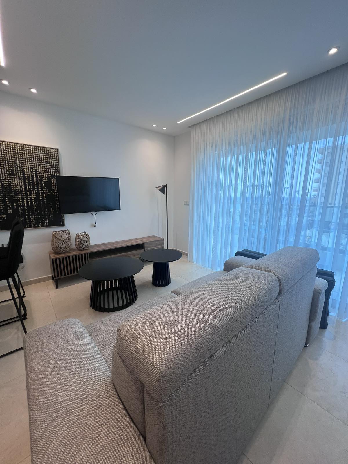 Sea Front One Bedroom Apartment in Phinikoudes