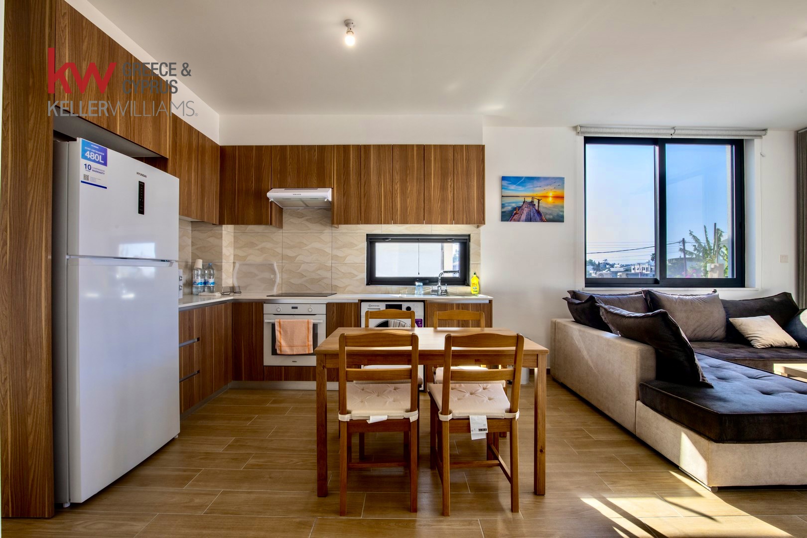 2-bed furnished apartment with balcony in Livadia, Larnaca photo 4