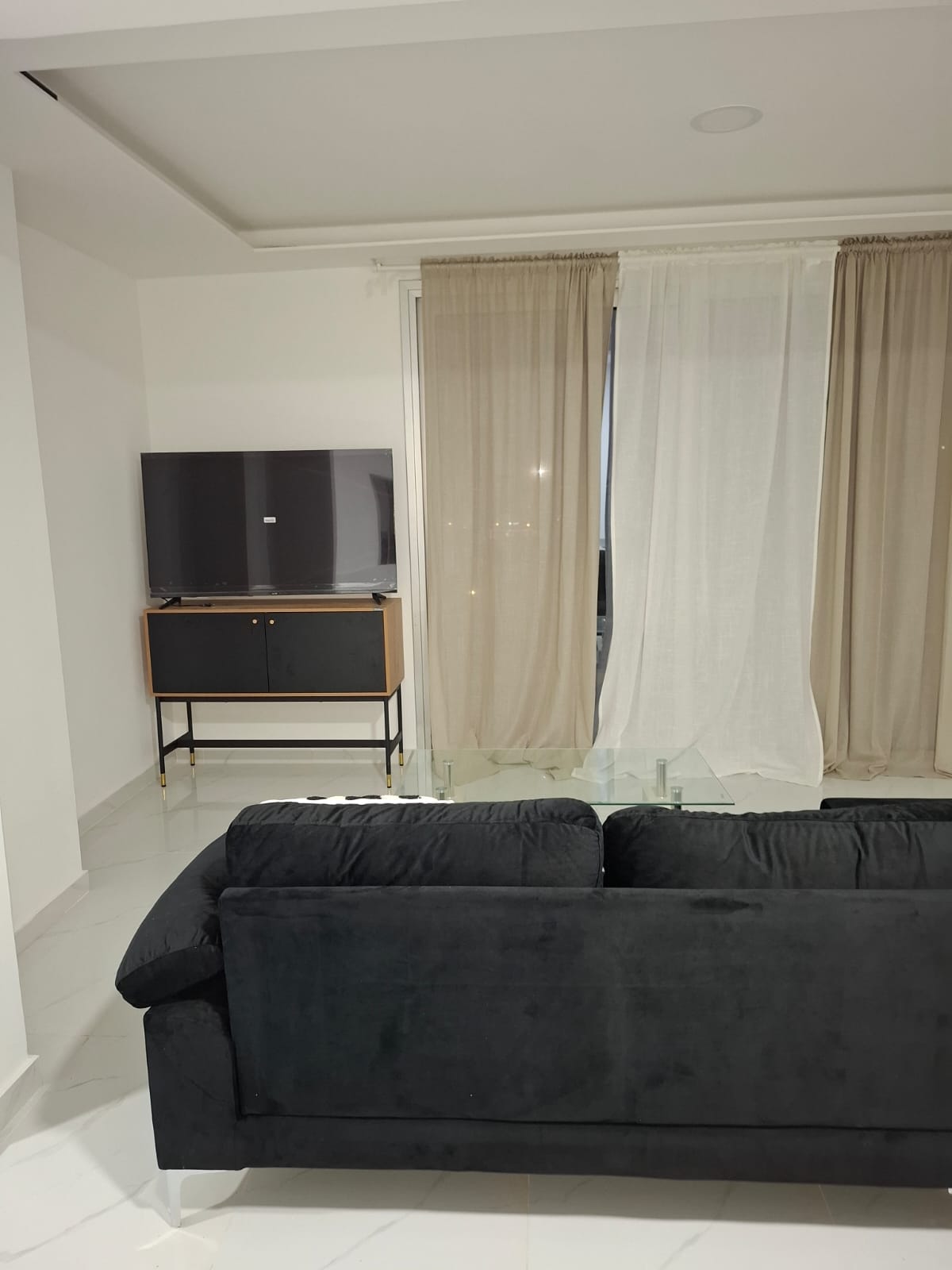 2-bed furnished penthouse with sea view in Nea Ekali photo 5