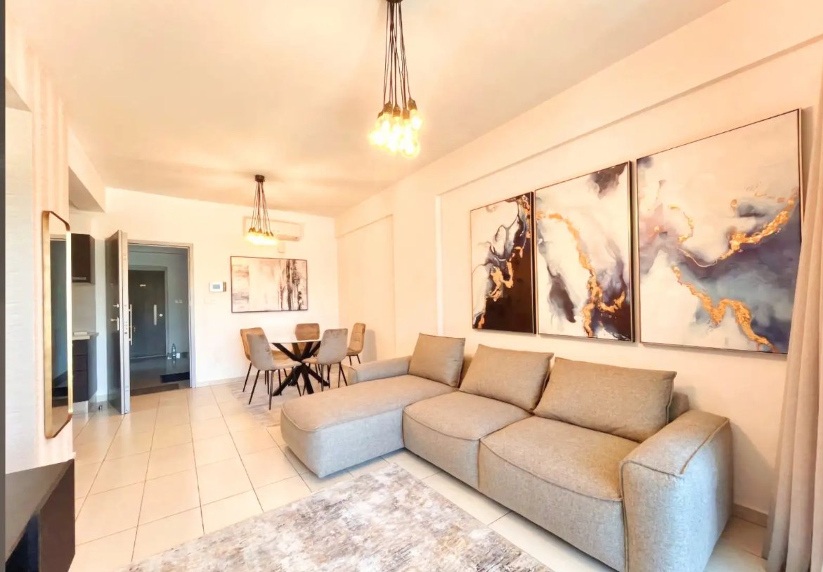 Modern 1-Bedroom Apartment in Mesa Geitonia, Limassol