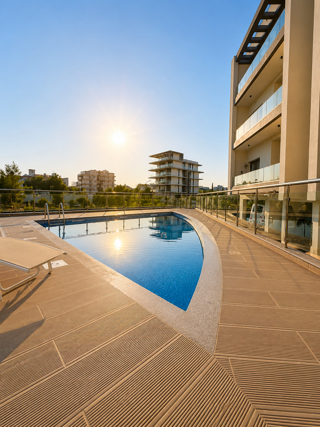 3+1 Bedroom Penthouse with a Private Roof Garden in Dasoudi