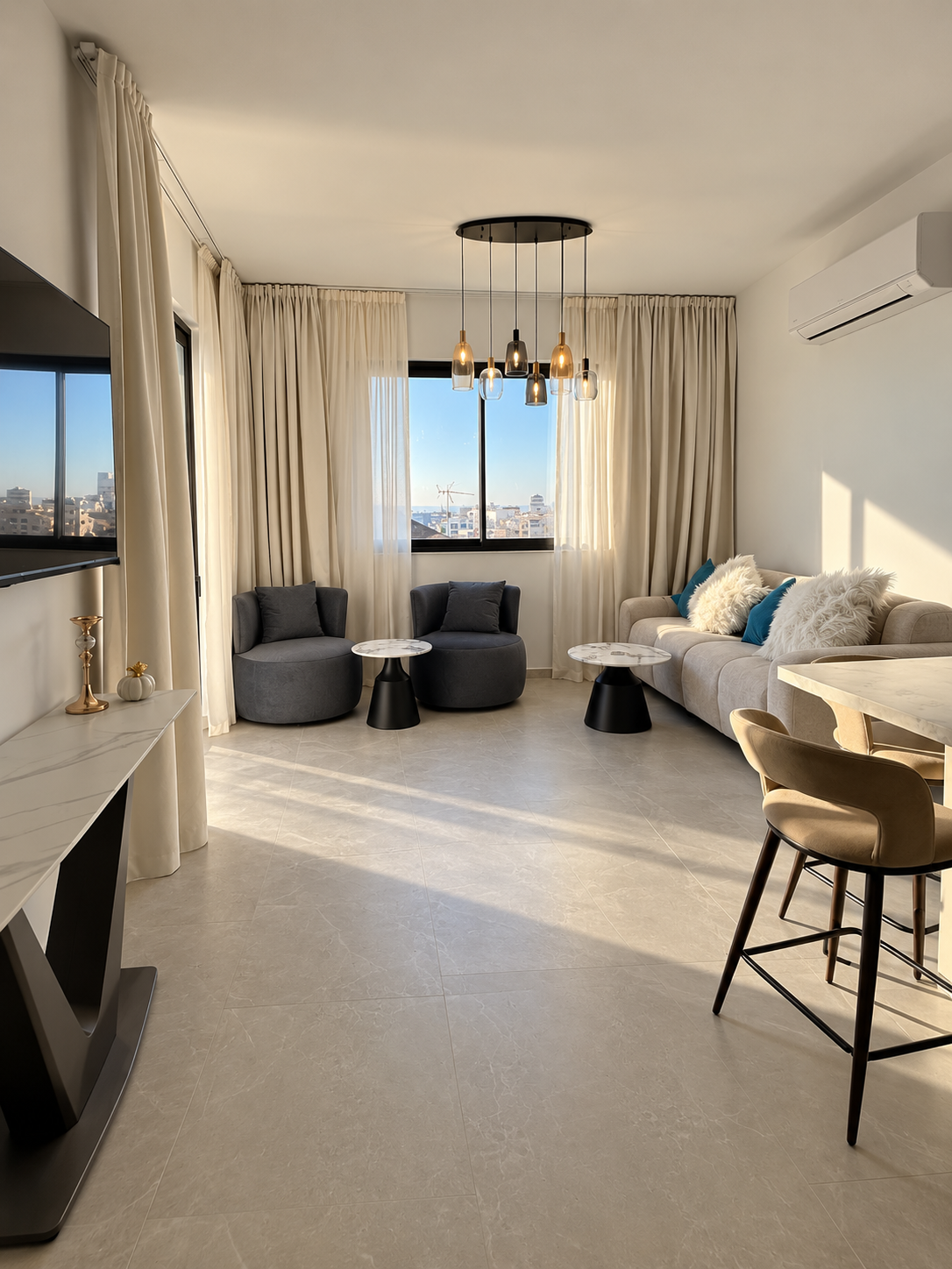 1-Bedroom Brand New Apartment for Rent