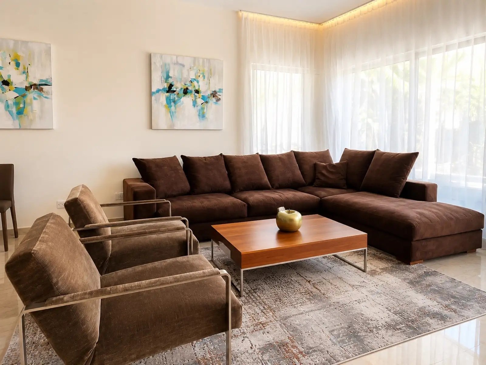 3-bed ground-floor apartment at Limassol Marina photo 6