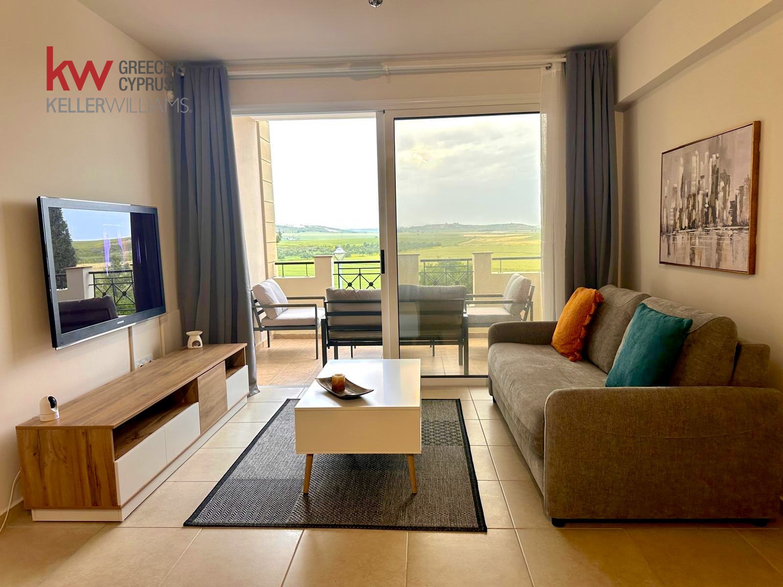 Furnished 1-bed apartment with pool in Tersefanou photo 2