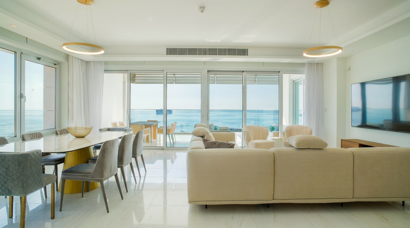 Spacious 3-Bedroom Apartment in Parekklisia Tourist Area, Limassol
