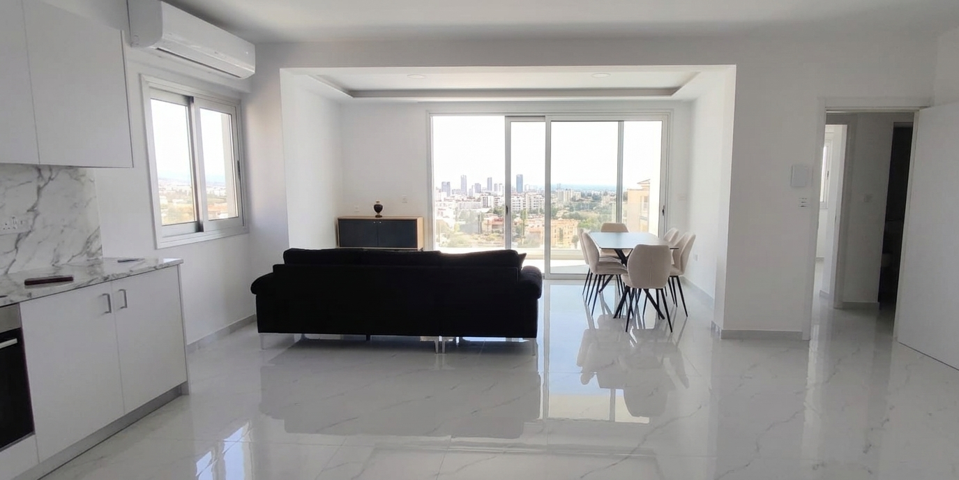 Brand-New 3-Bedroom Top Floor Apartment for Rent – Nea Ekali.
