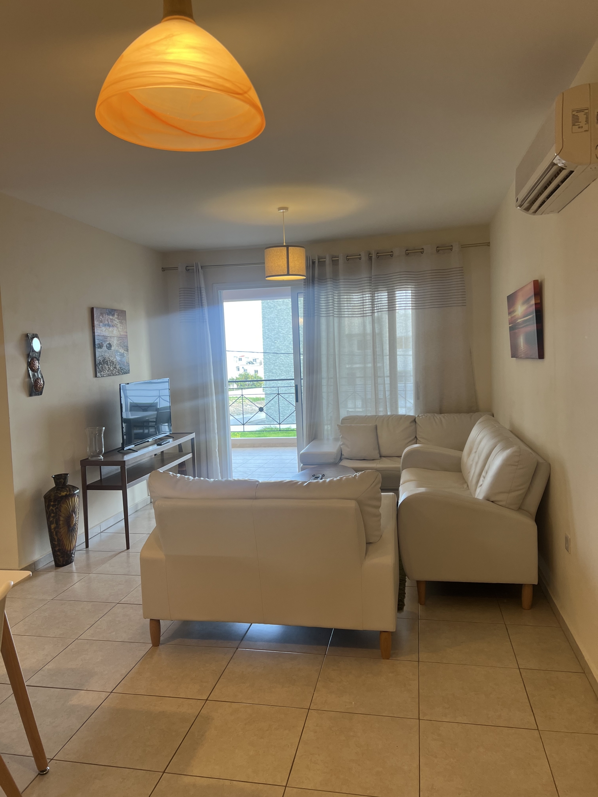 2-bed furnished apartment with sea view in Mazotos photo 4
