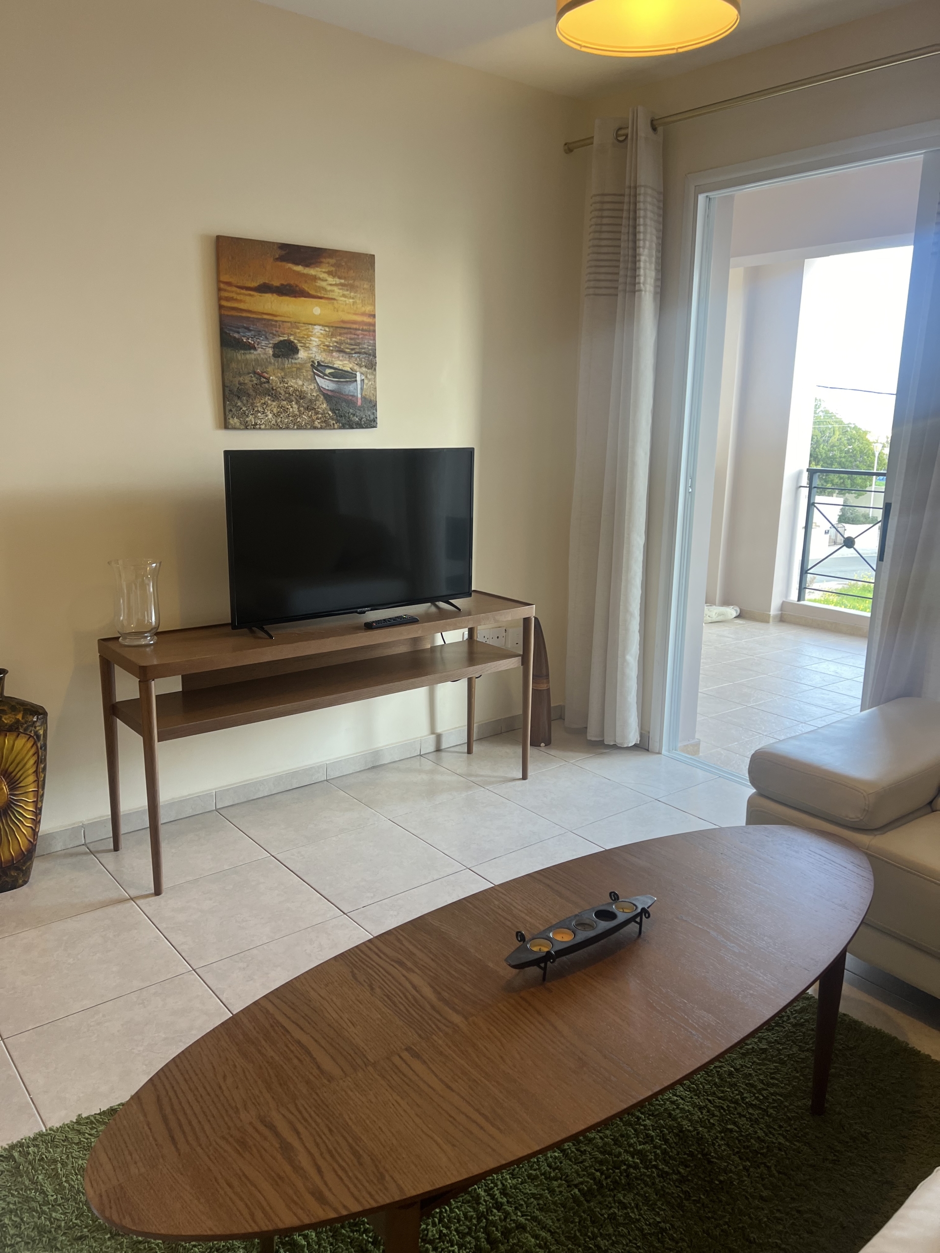 2-bed furnished apartment with sea view in Mazotos photo 8