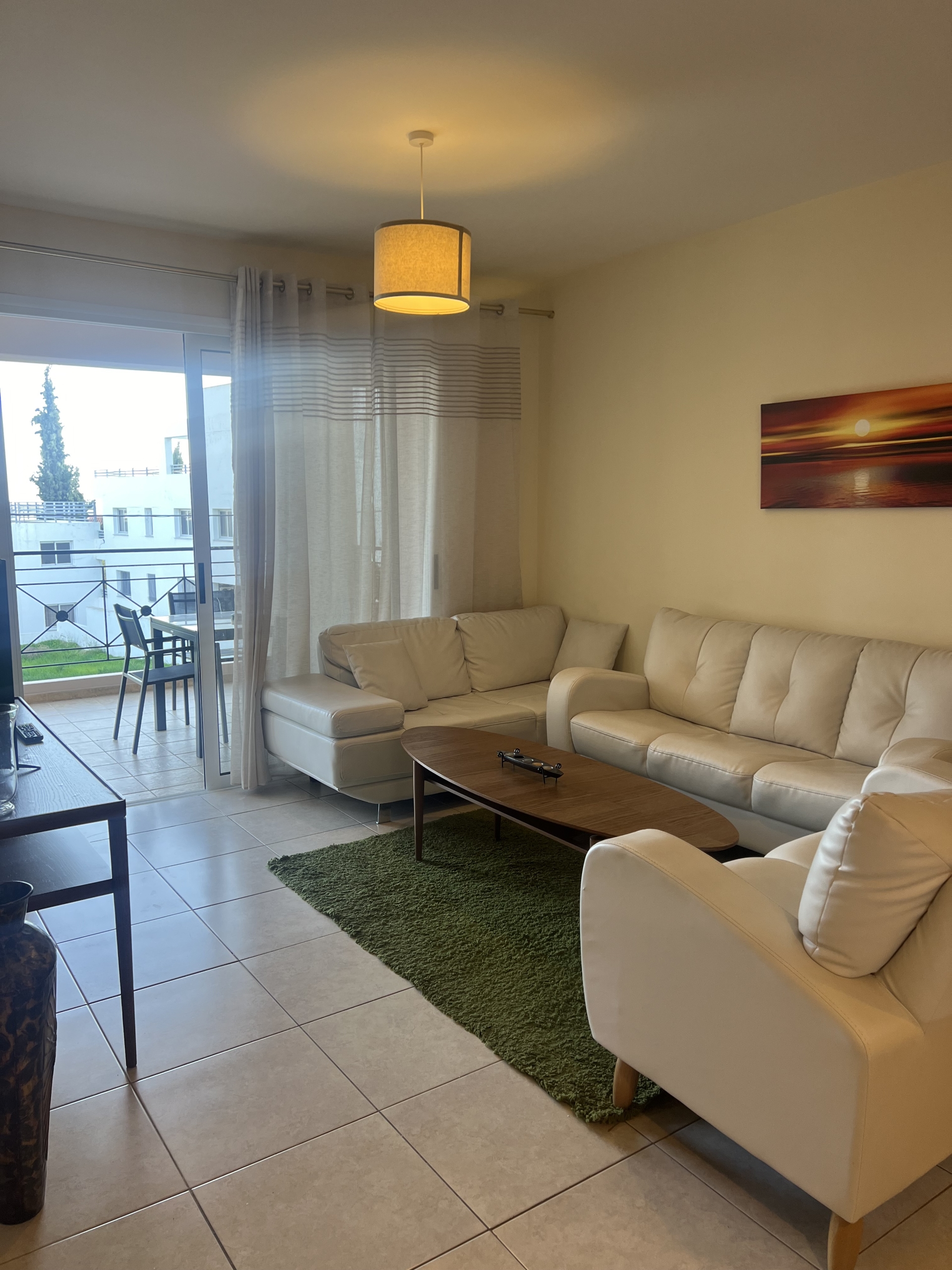 2-bed furnished apartment with sea view in Mazotos photo 9