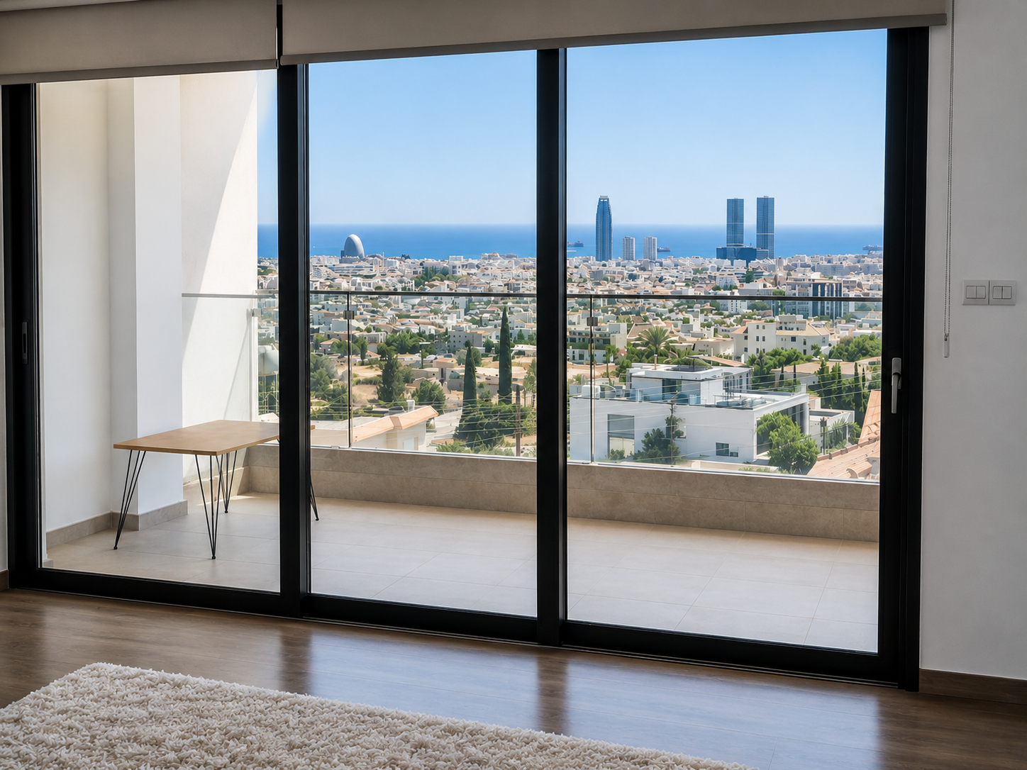 3-bed apartment with sea views for rent in Panthea, Limassol photo 2
