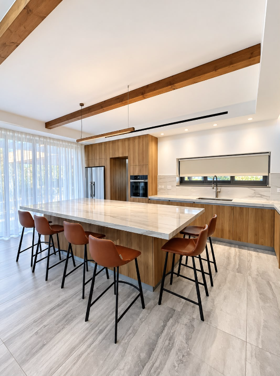 5-bed modern house with pool in Agia Fyla, Limassol photo 6