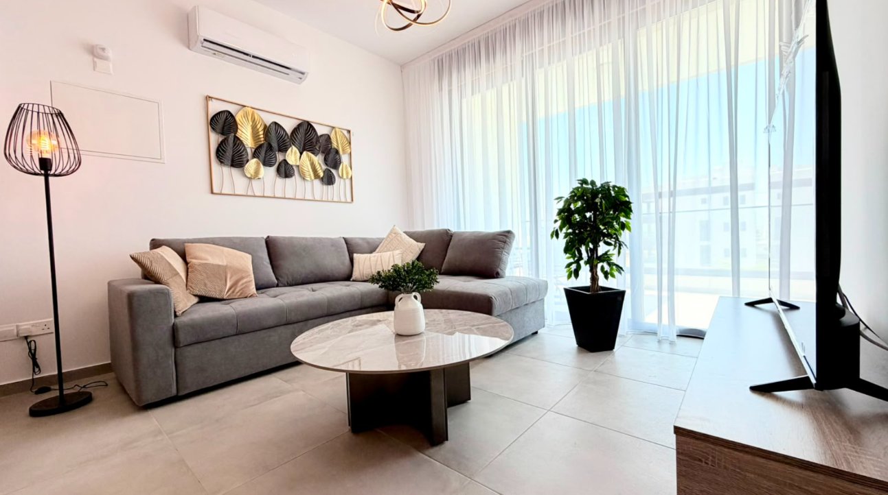 Modern 1-Bedroom Apartment in Zakaki, Limassol