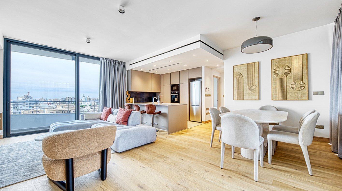 Modern 2-Bedroom Apartment in Agios Ioannis, Limassol