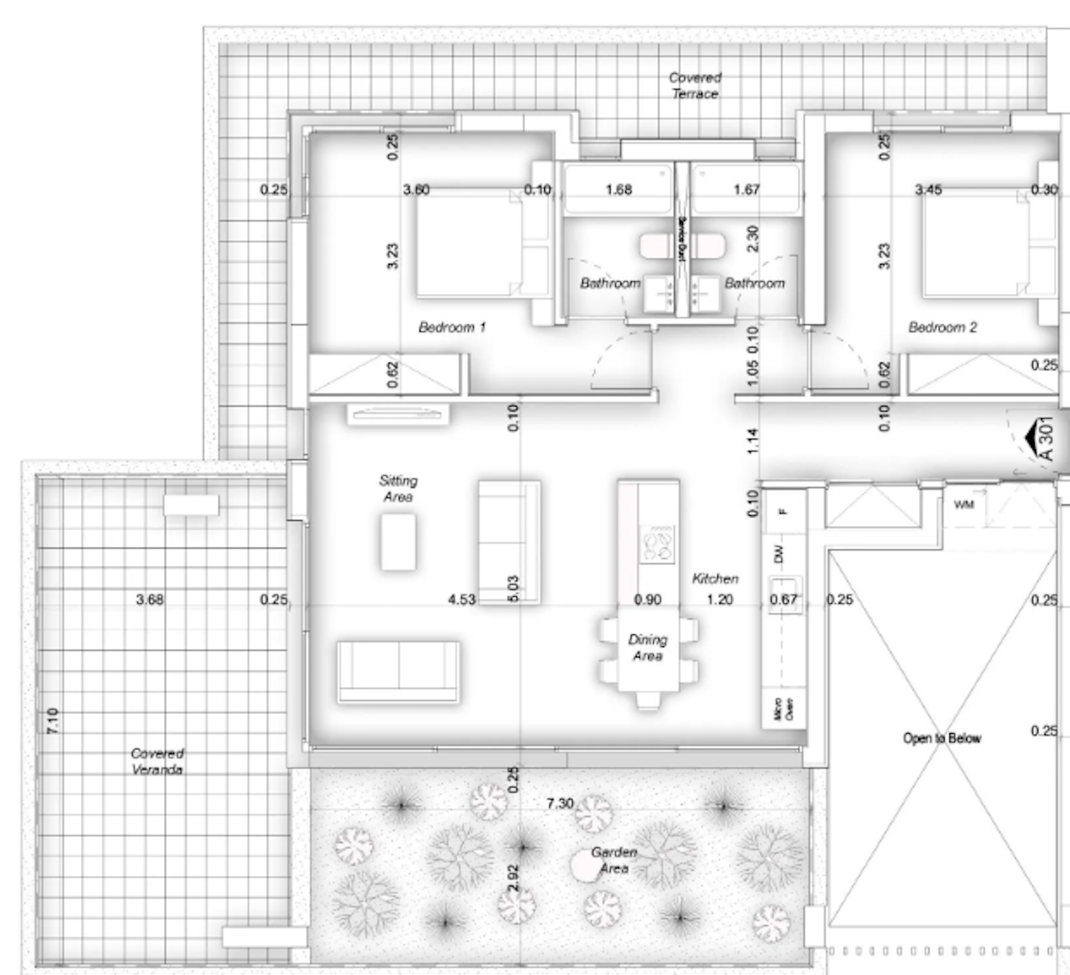 2-bed apartment with pool and garden in Germasogeia photo 13